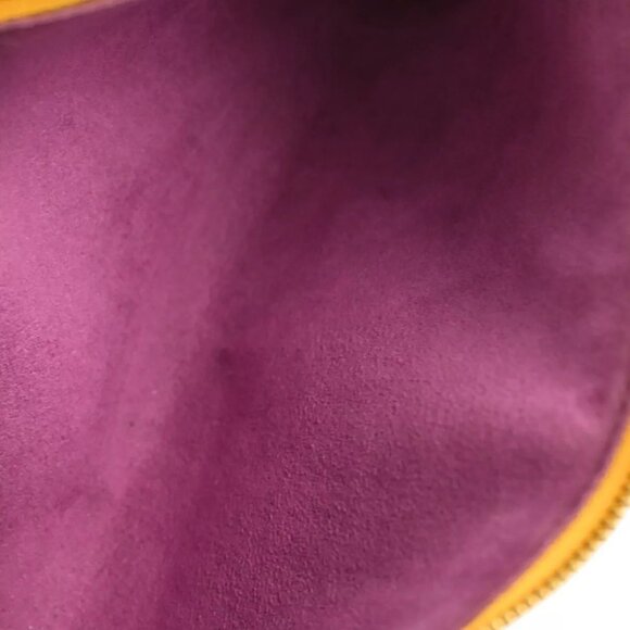 Louis Vuitton Yellow Epi Pochette Accessoires Handbag authentic - Picture 8 of 9